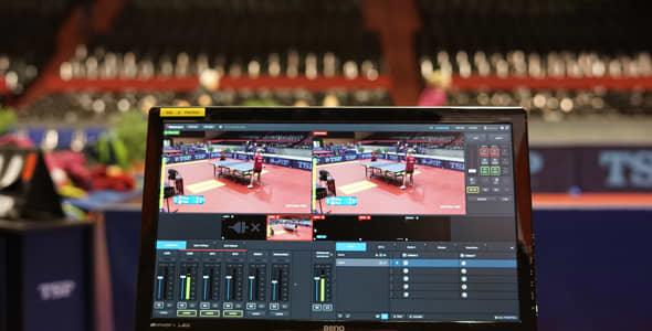 Bild: Der DTTB bietet einen Livestream auf YouTube an (©DTTB)