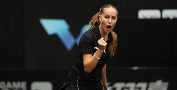 Bild: Annett Kaufmann hat die nächste persönliche Bestmarke erreicht (©ITTF)