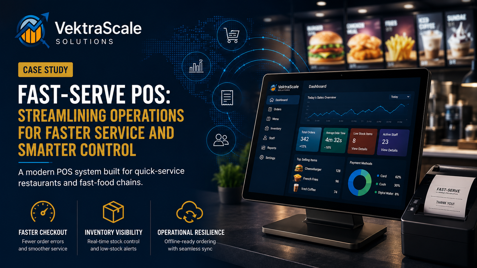 Fast-Serve POS: Streamlining Operations for Faster Service and Smarter Control