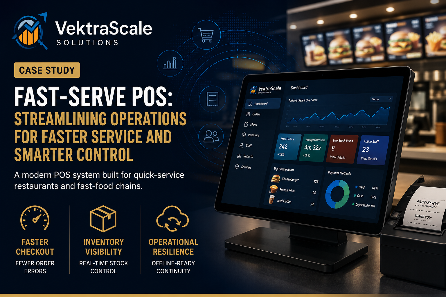 Fast-Serve POS: Streamlining Operations for Faster Service and Smarter Control