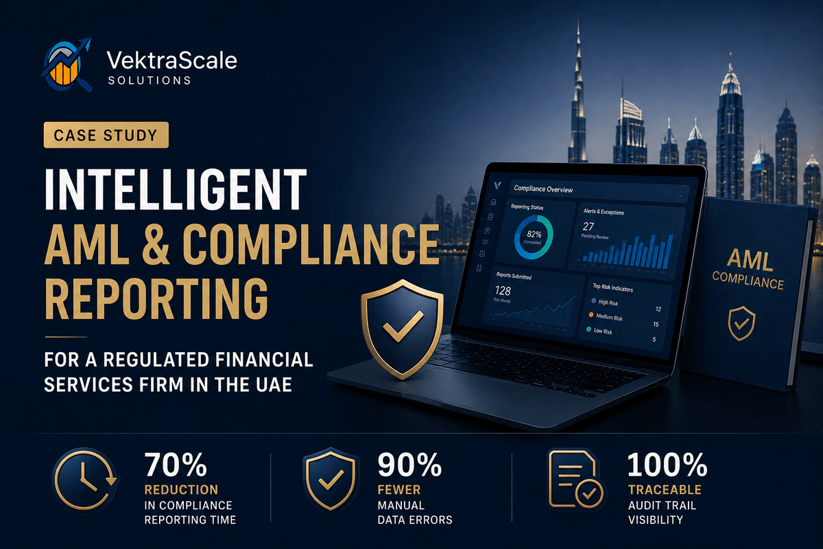 Intelligent AML & Compliance Reporting for a Regulated Financial Services Firm
