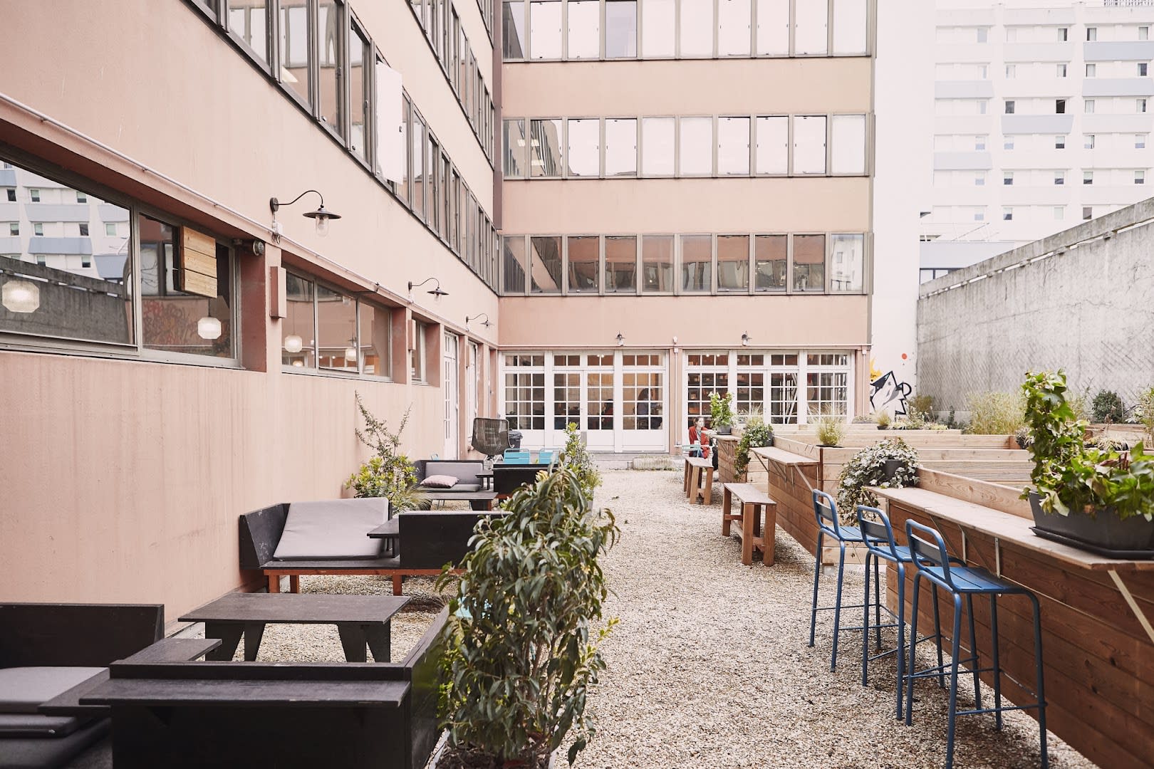 Sala de reuniones en el coworking de Gallieni, Bagnolet