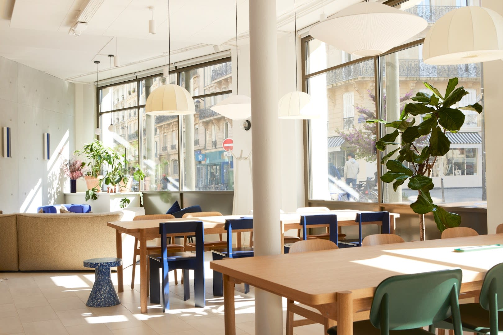 Sala de reuniones en el coworking de Beaurepaire, Paris