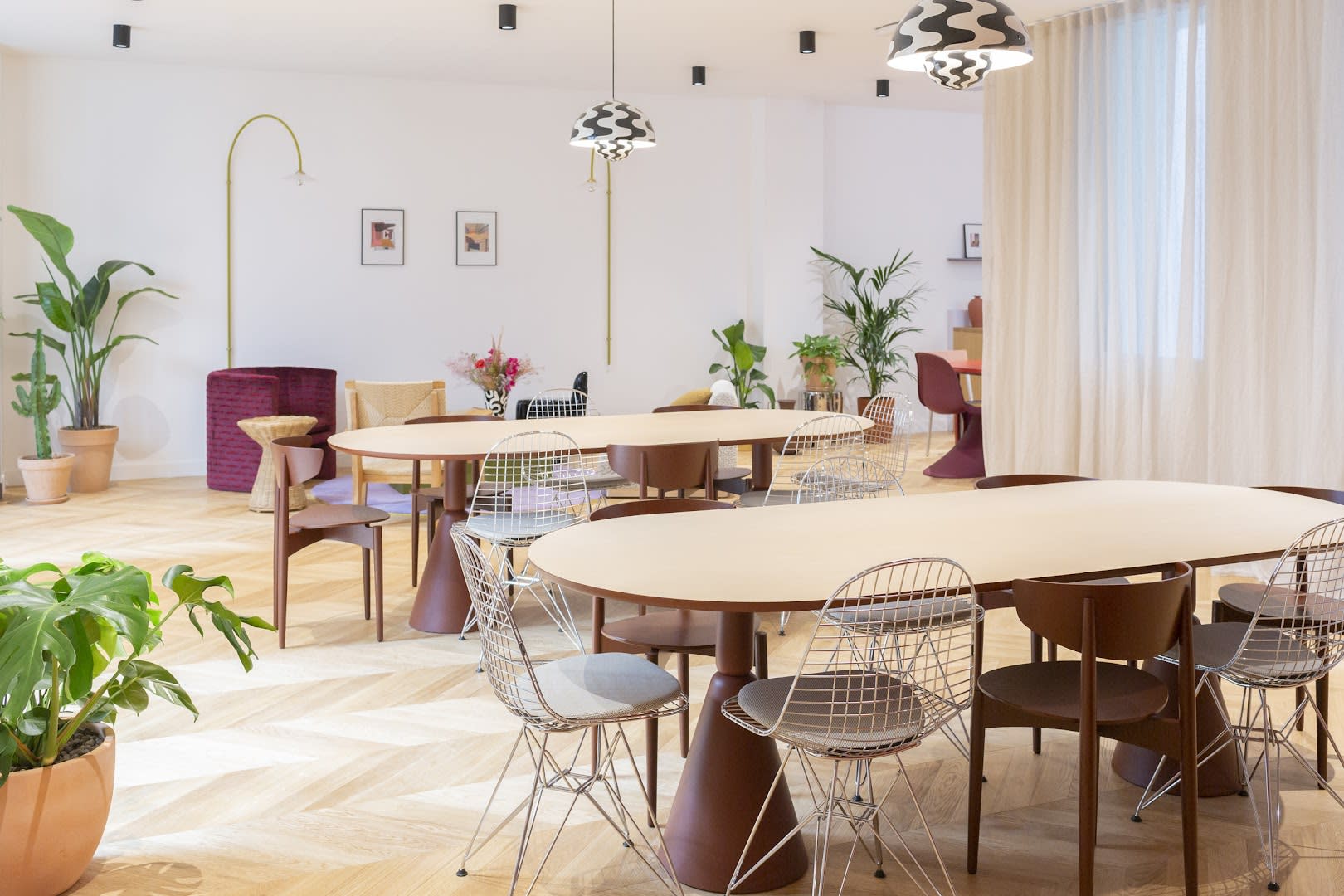 Sala de reuniones en el coworking de Cambaceres, Paris