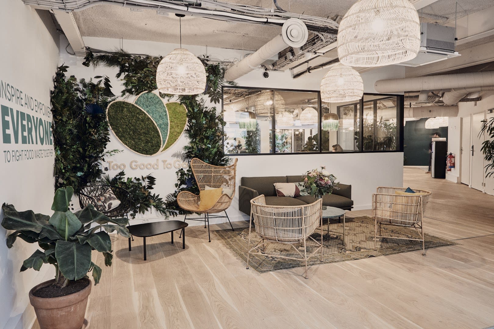 Sala de reuniones en el coworking de Duhesme, Paris