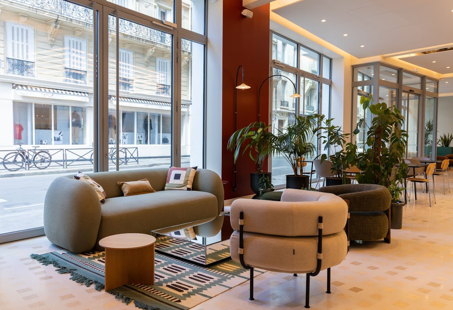 Sala de reuniones en el coworking de Rue Dieu, Paris
