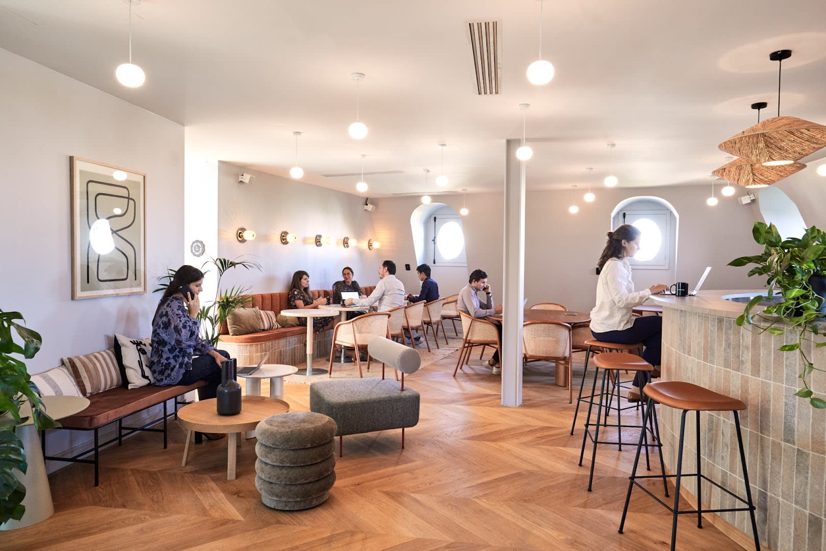Sala de reuniones en el coworking de Saint-Augustin, Paris