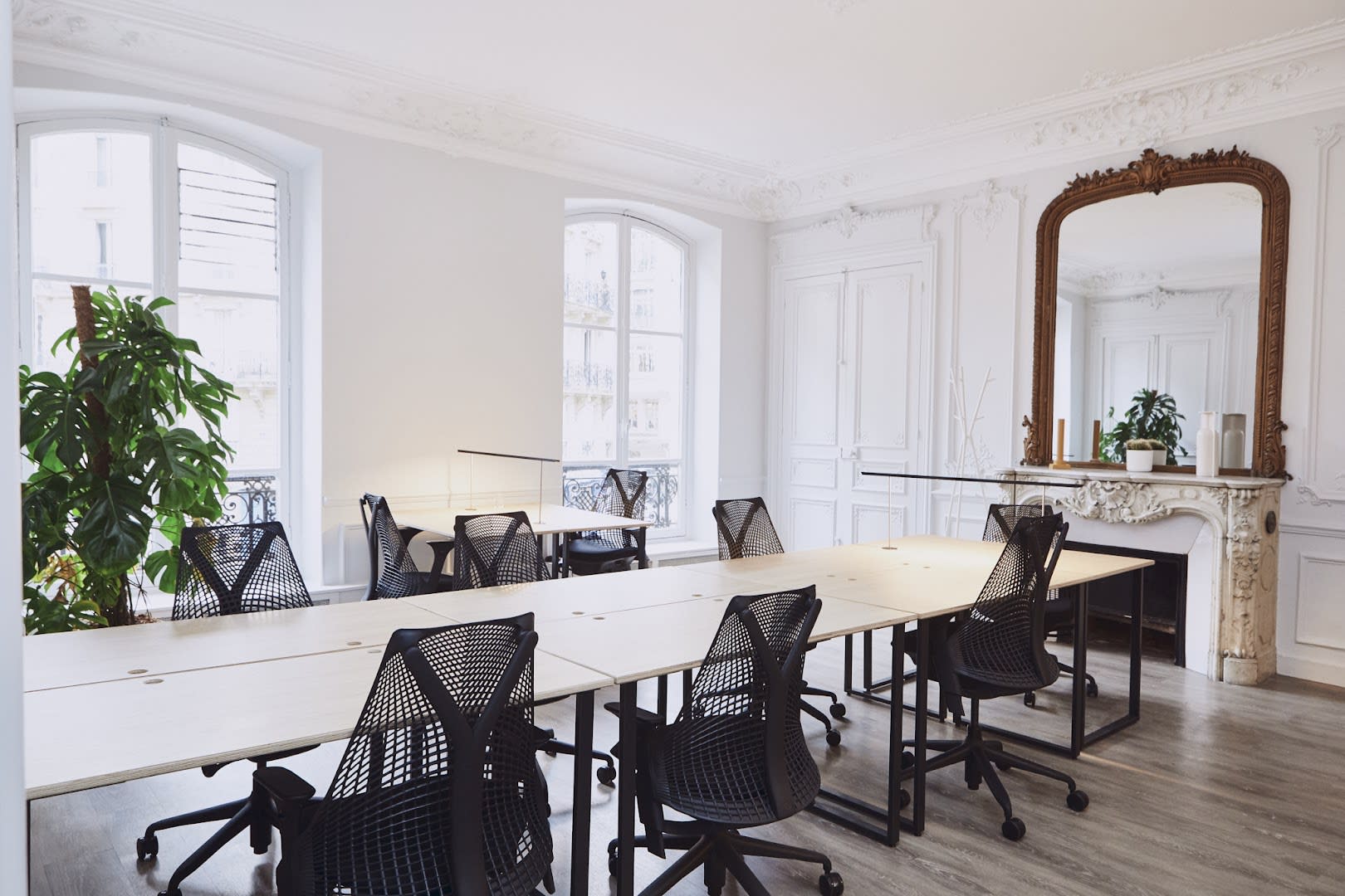 Sala de reuniones en el coworking de Toudic, Paris