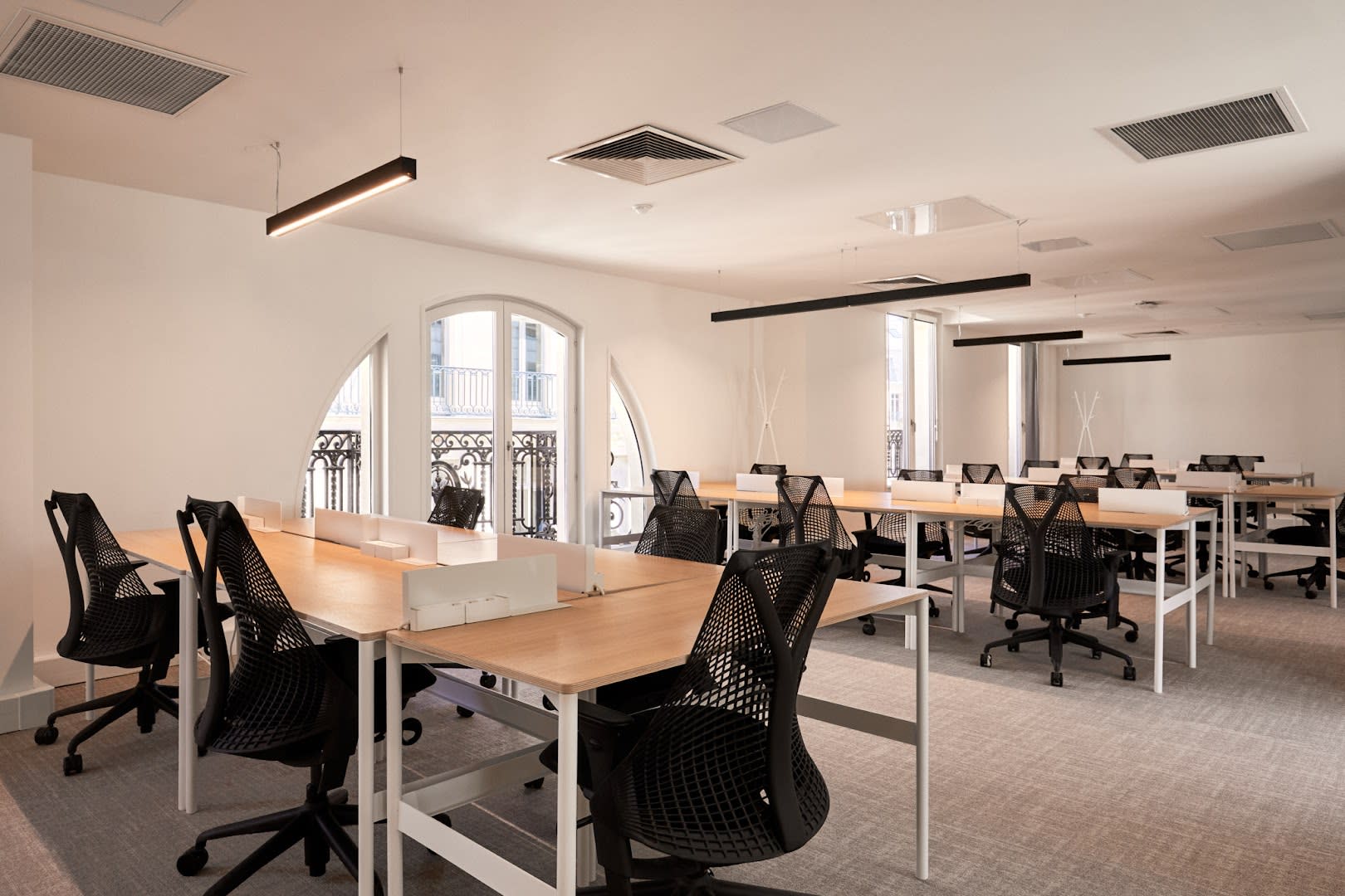 Sala de reuniones en el coworking de Vivienne, Paris