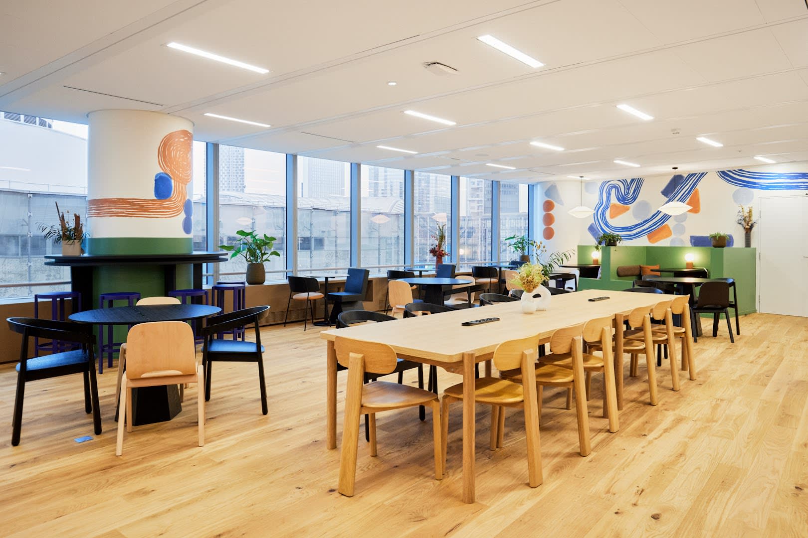 Sala de reuniones en el coworking de La Defense, Puteaux