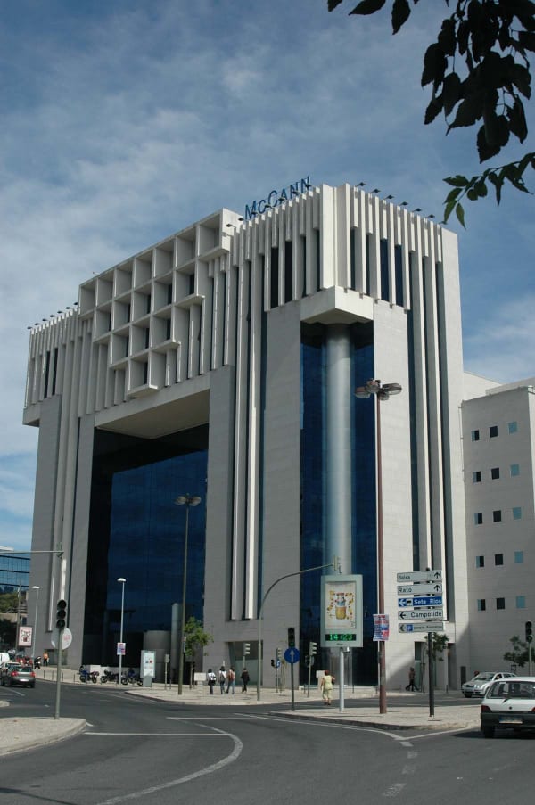 Immeuble de bureaux, Amoreiras, Lisbonne