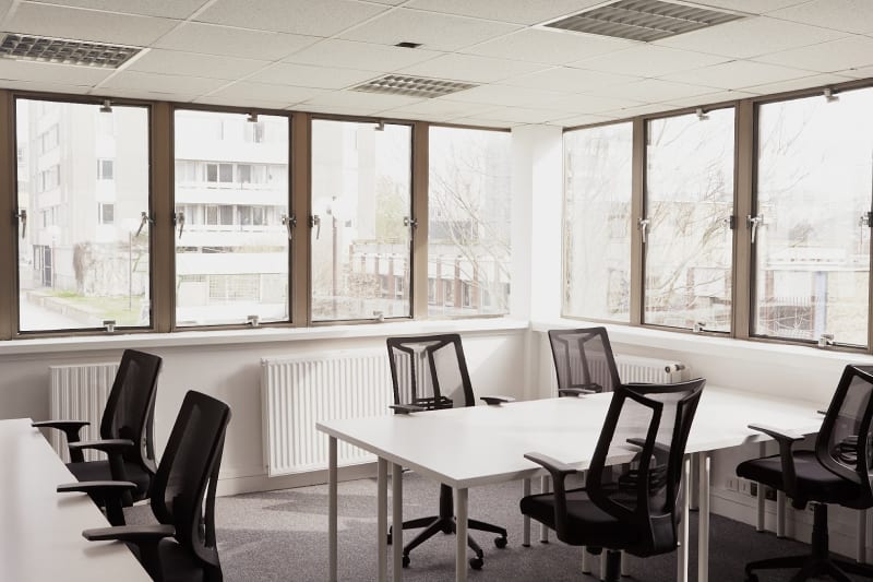 Área común del coworking en Gallieni, Bagnolet