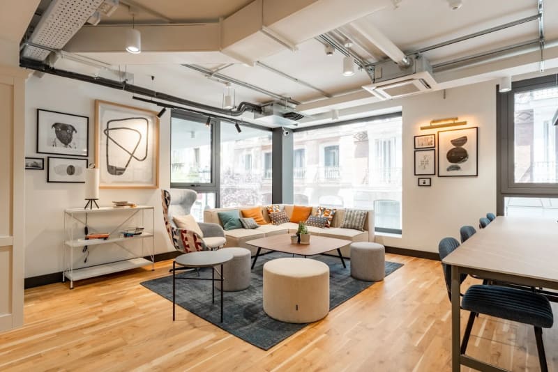 Sala de reuniones en el coworking de Recoletos, Centro, Madrid