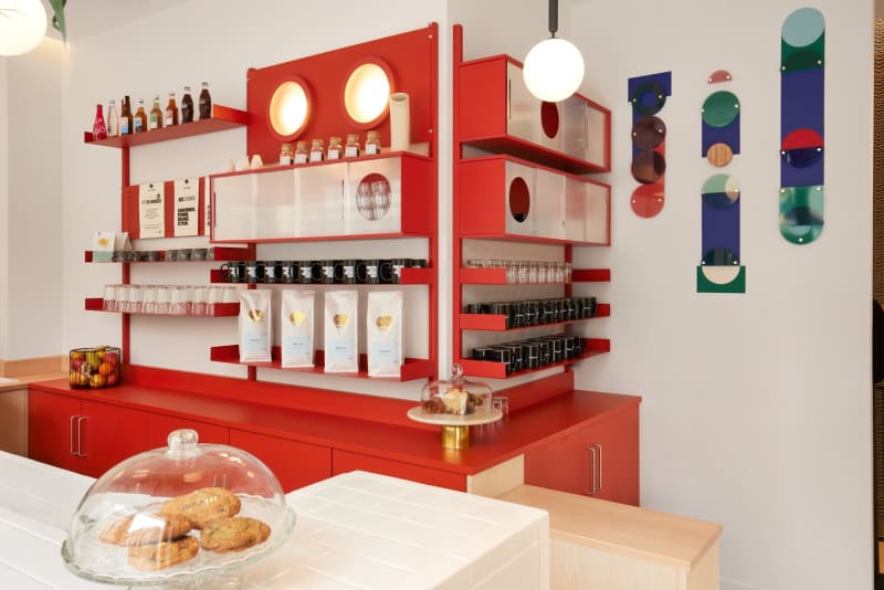 Área común del coworking en Beaurepaire, Paris