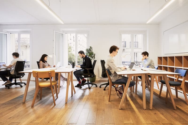 Sala de reuniones en el coworking de Caire, Paris
