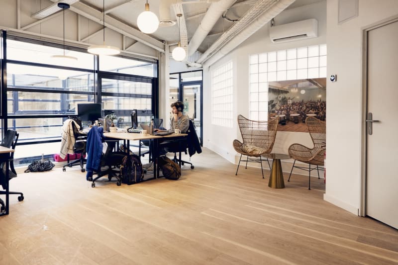 Espacio de coworking en Duhesme, Paris