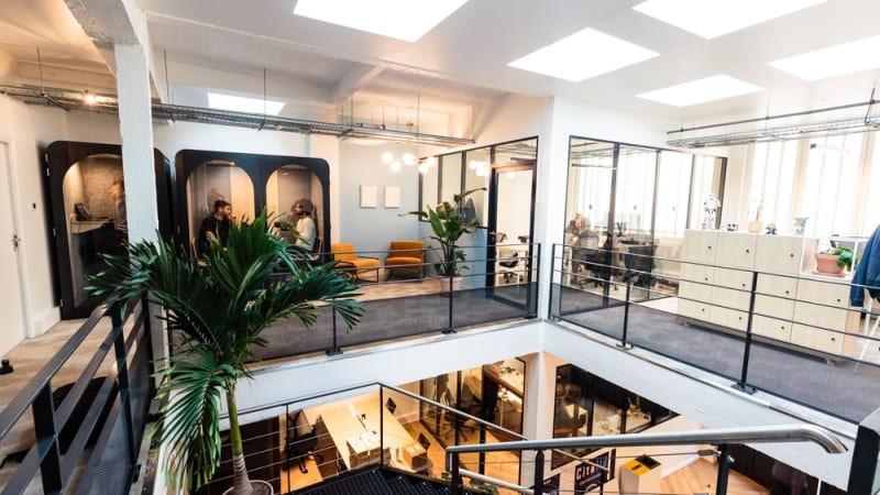 Espacio de coworking en Dulong, Paris