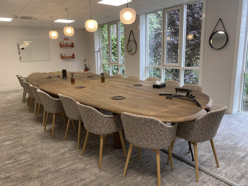 Área común del coworking en Faubourg Poissonniere, Paris