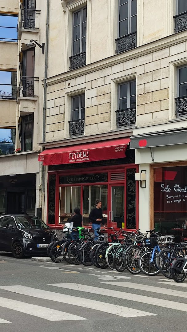 Interior del espacio de coworking en Feydeau, Paris