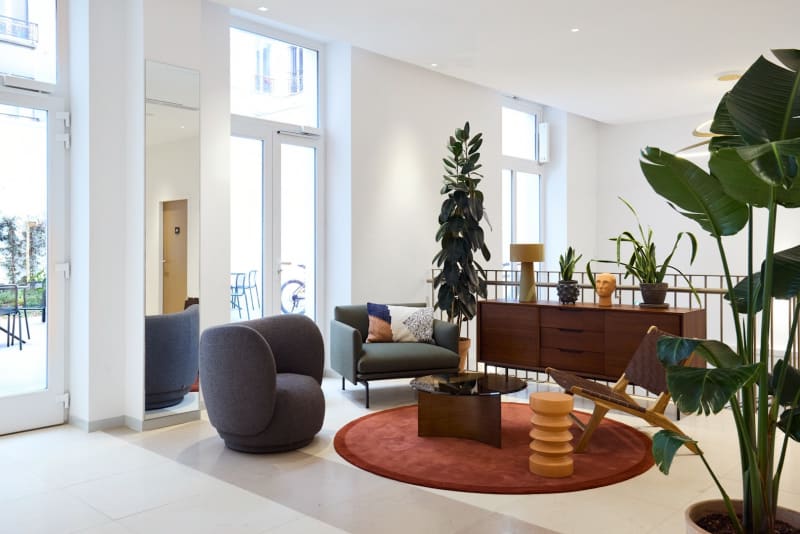 Sala de reuniones en el coworking de Miromesnil, Paris