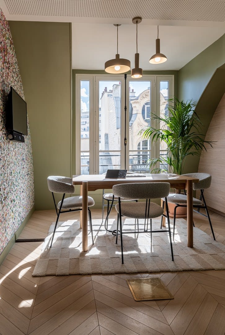 Zona de trabajo abierta en Mogador, Paris