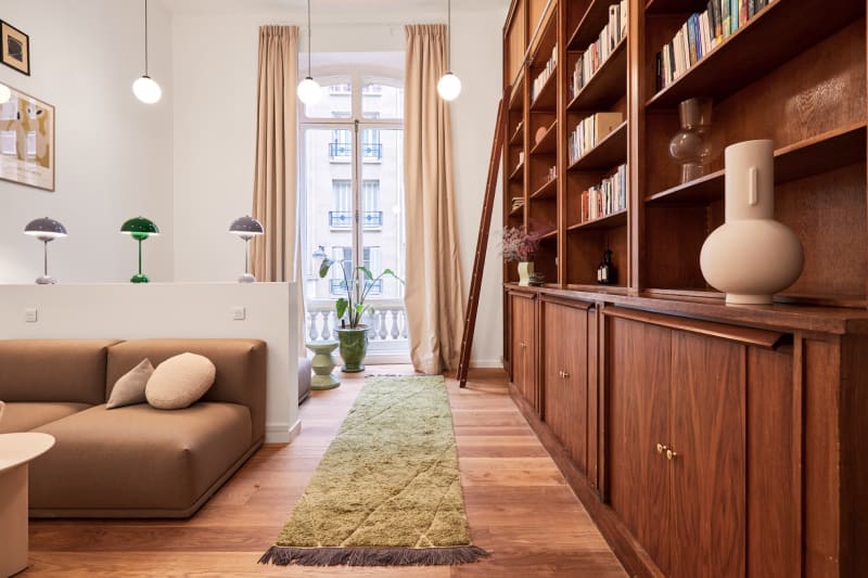 Área común del coworking en Penthievre, Paris