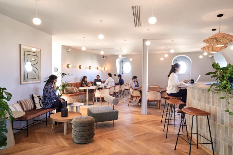 Sala de reuniones en el coworking de Saint-Augustin, Paris