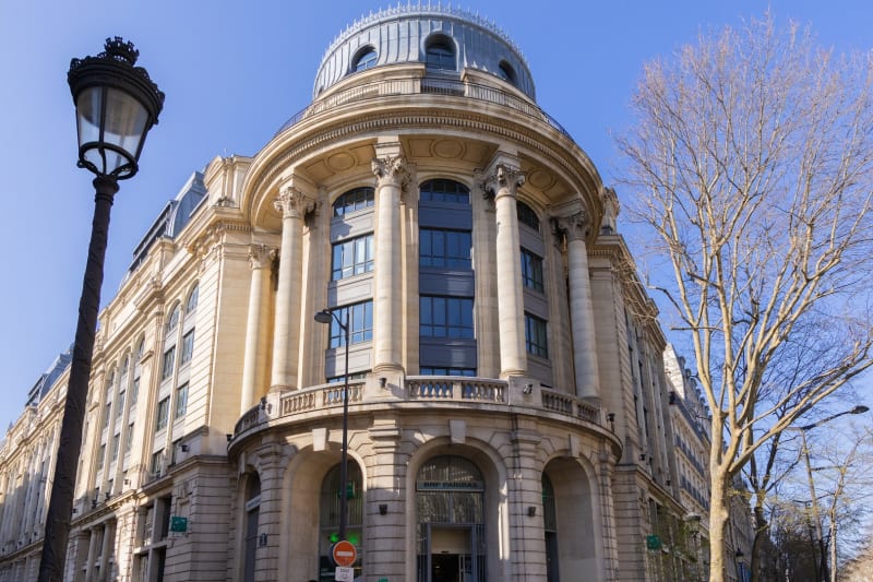 Interior del espacio de coworking en Sofia, Paris