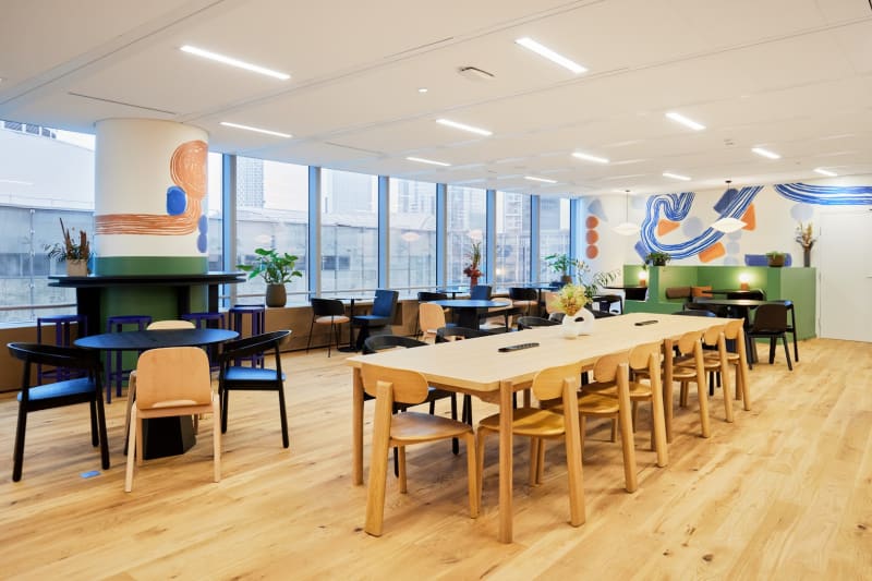 Sala de reuniones en el coworking de La Defense, Puteaux