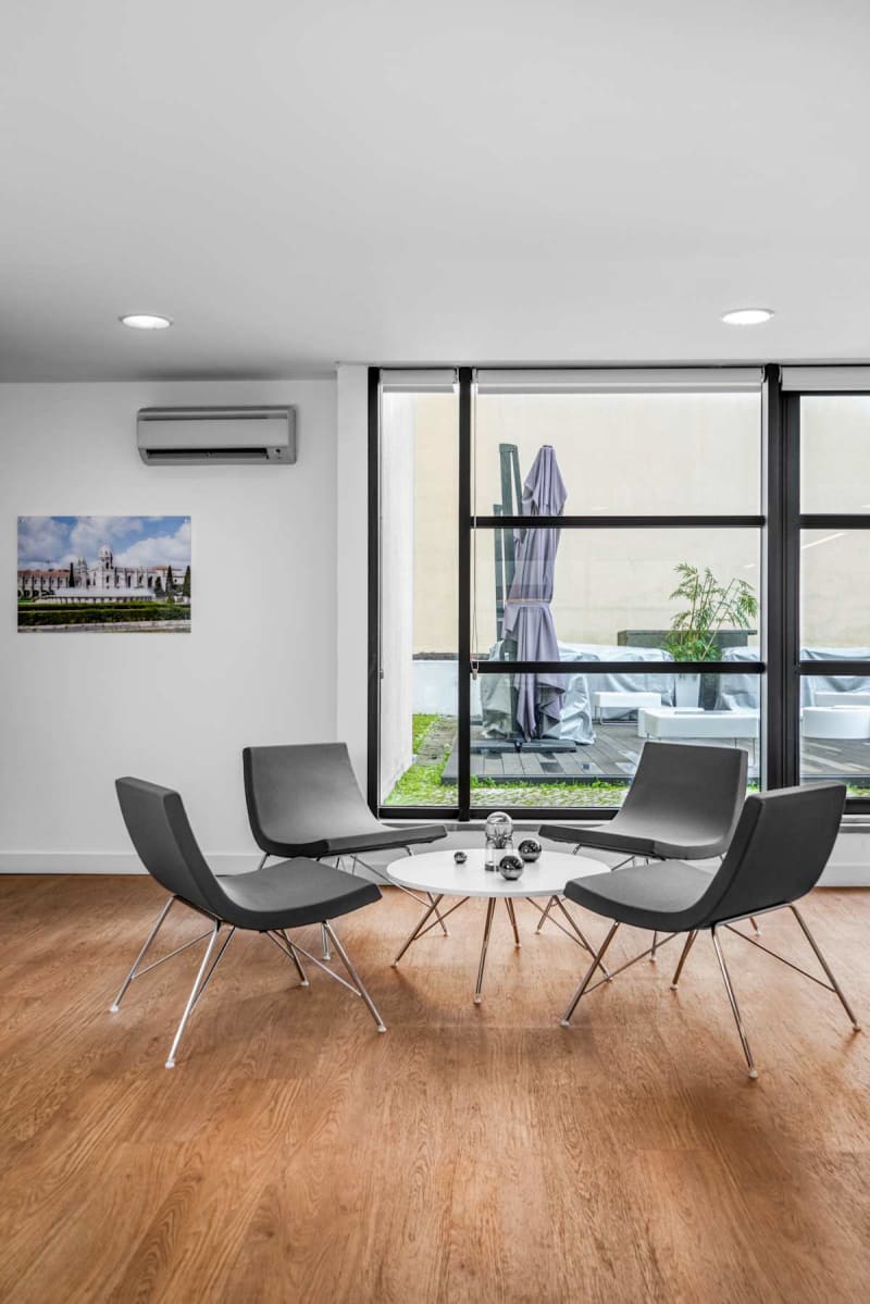 Espacio de trabajo flexible con zona lounge, Avenida da Liberdade, Lisboa