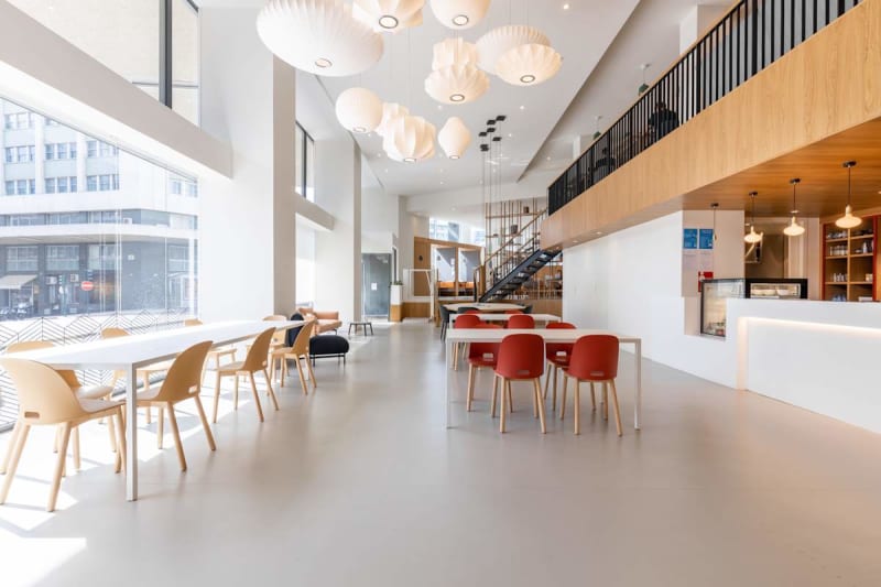 Espacio de trabajo flexible con zona lounge, Marquês de Pombal, Lisboa