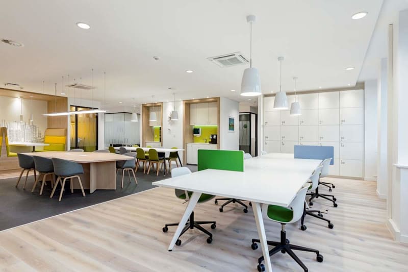 Zona de coworking, Place de la Gare, Lausanne