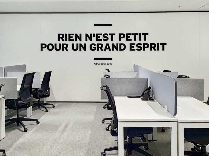 Coworking area, Luxembourg