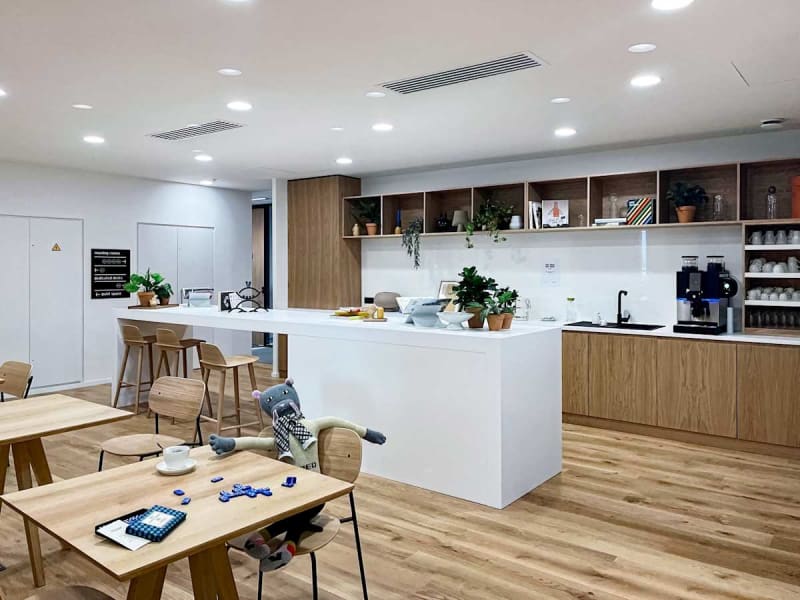 Cocina compartida en Euronantes, Nantes