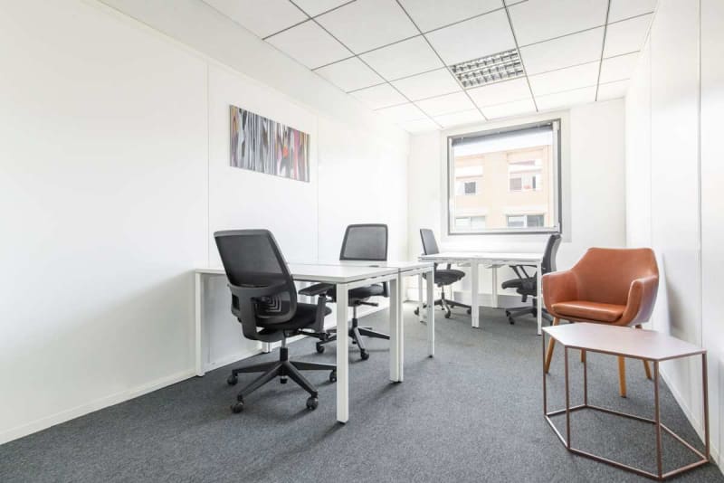 Zona de coworking luminosa en Anatole France, Levallois-Perret