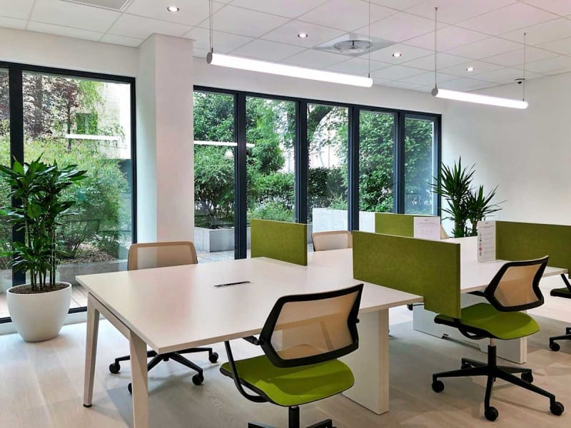 Zona de coworking luminosa en Brotteaux, Lyon