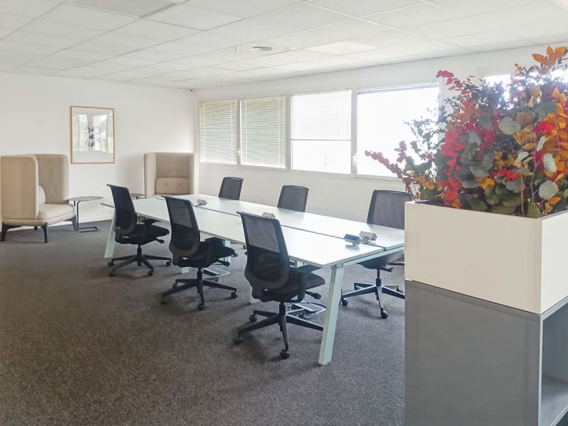 Zona lounge del espacio en Technoparc, Marignane