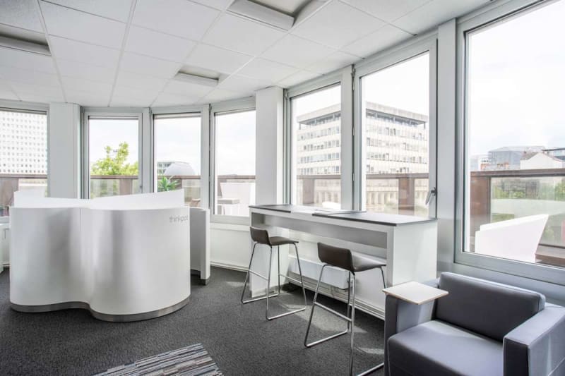 Zona lounge del espacio en EuroRennes, Rennes