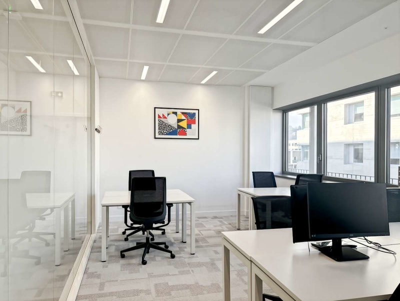 Oficina privada amplia en Confluence, Lyon