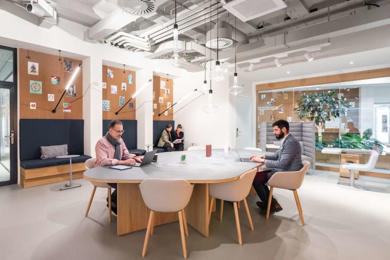 Oficinas compartidas, Chemin des Mines, Ginebra