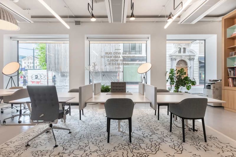 Oficinas compartidas con cocina, Quai de l'Île, Ginebra