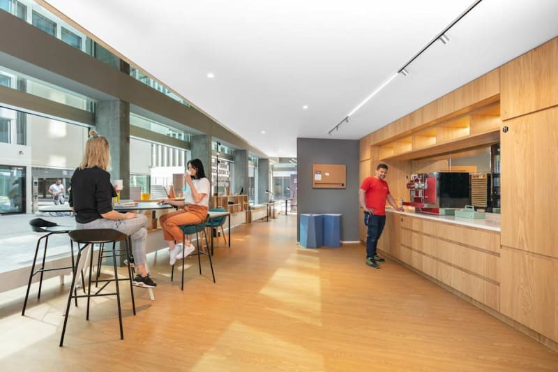 Shared offices with kitchen, The Circle, Zurich