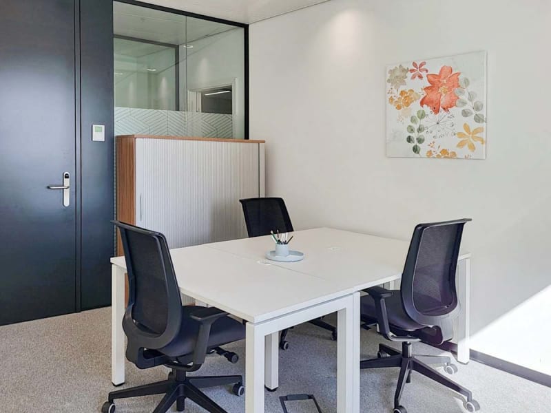 Large private office inside a coworking space, Place de la Gare