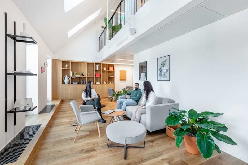 Large private office inside a coworking space, Seefeld, Dufourstrasse