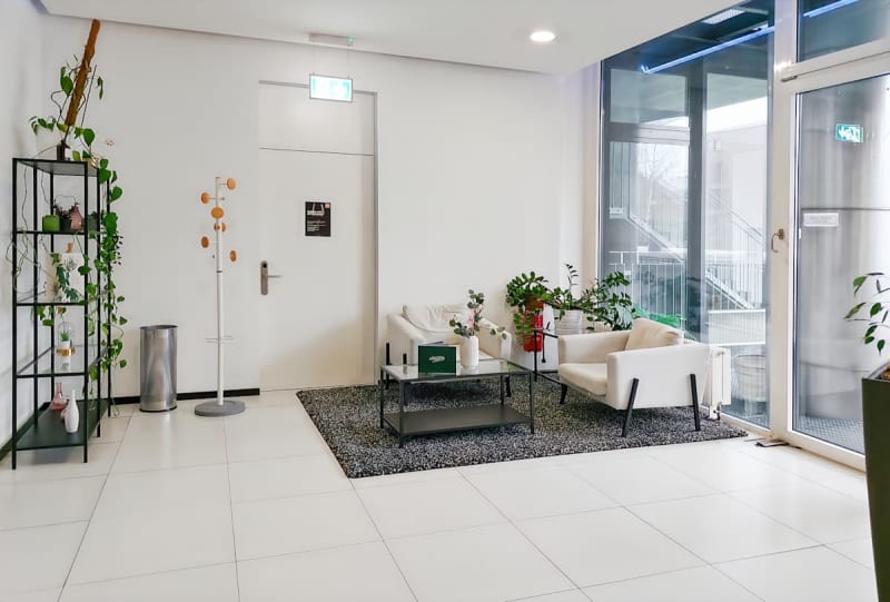 Espacio de trabajo flexible con zona lounge, Altstetten, Zúrich
