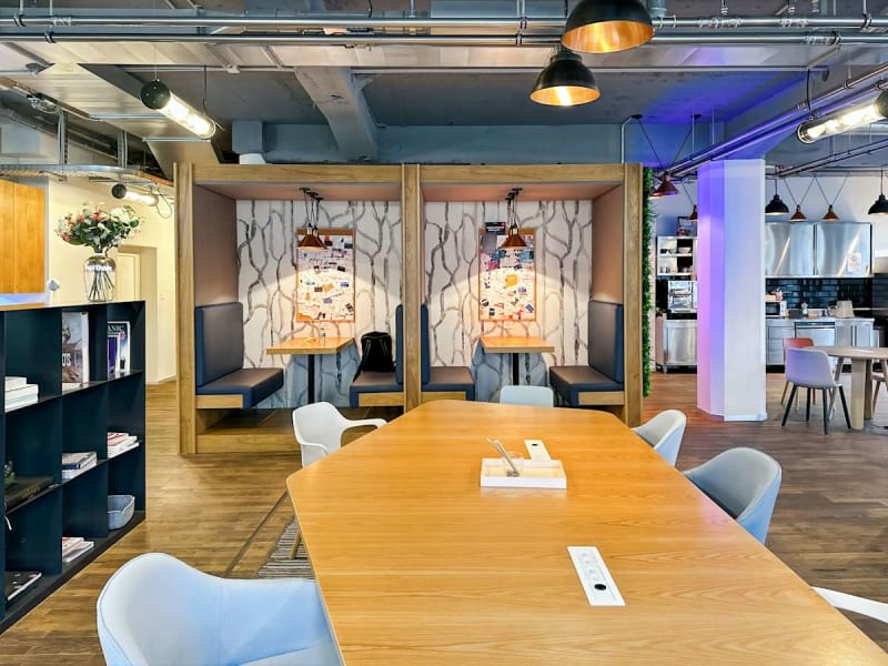 Espacio de trabajo flexible con zona lounge, Enge, Zúrich