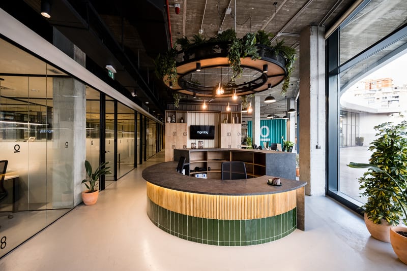 coworking malaga recepcion muelle uno - Puerto Málaga