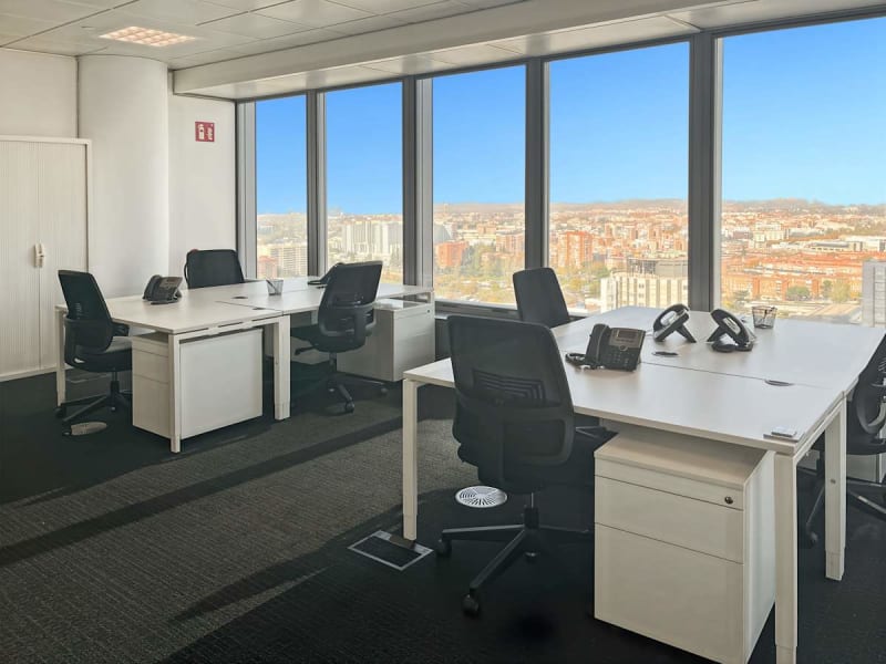 Furnished private office Torre de Cristal Madrid