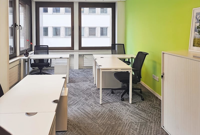 Oficina privada dentro de un centro de negocios, Luxemburgo