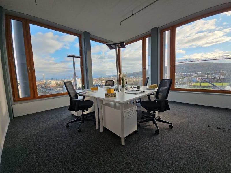 Oficina privada dentro de un centro de negocios, Zúrich